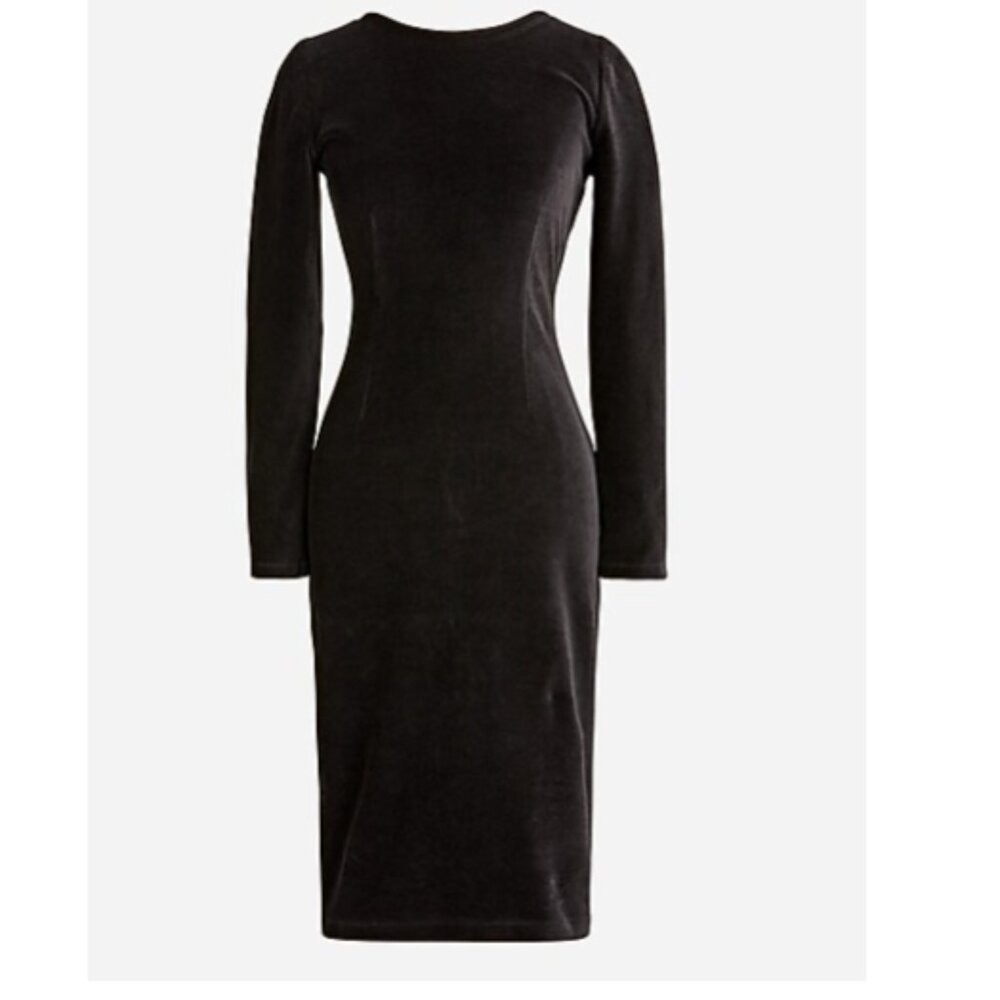 ✨J Crew‎ Scoopback sheath dress in Italian velvet — Timeless Evening Elegance ✨